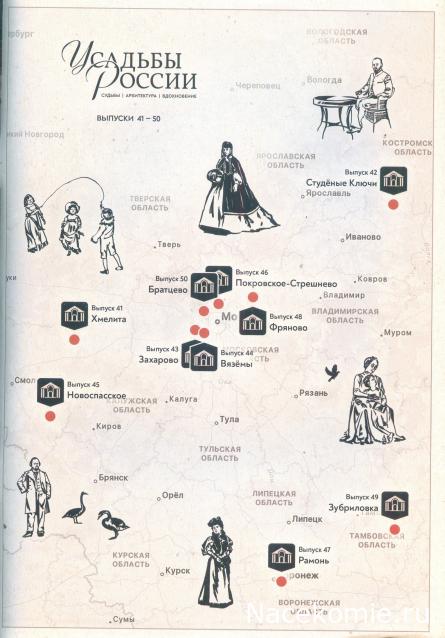 Усадьбы России: судьбы, архитектура, вдохновение
