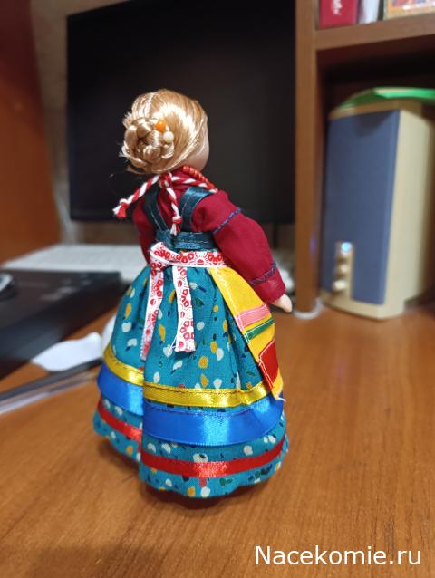 Куклы в народных костюмах №53 Кукла в летнем иркутском (семейском) костюме