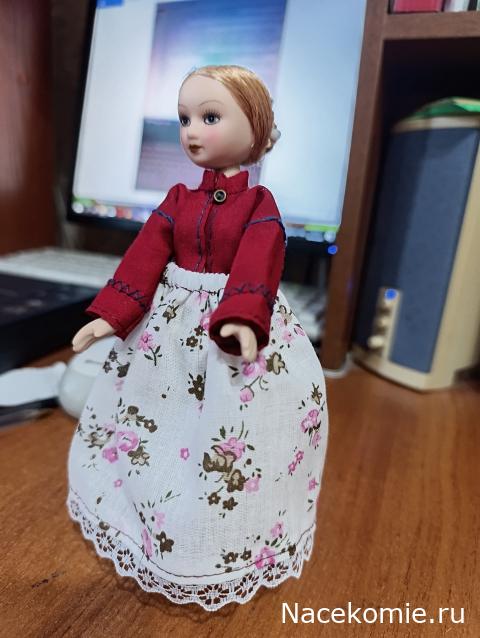 Куклы в народных костюмах №53 Кукла в летнем иркутском (семейском) костюме