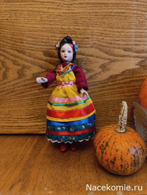 Куклы в народных костюмах №53 Кукла в летнем иркутском (семейском) костюме