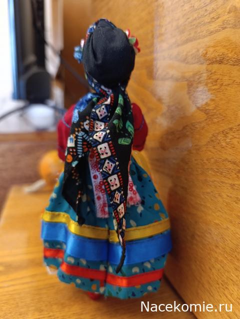 Куклы в народных костюмах №53 Кукла в летнем иркутском (семейском) костюме