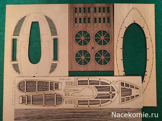 Паровой колесный катер Абрау-Дюрсо, М 1:48