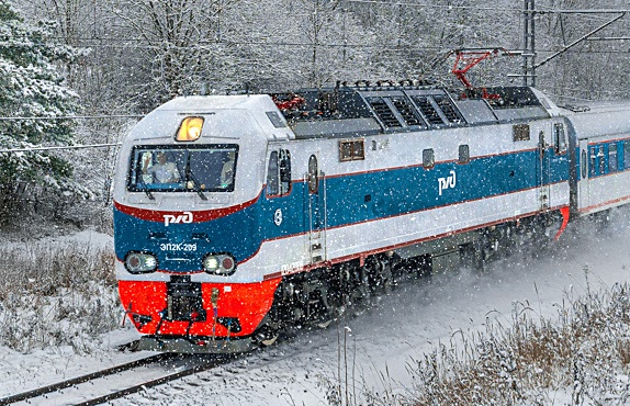 Наши поезда №ХХ - Электровоз ЭП2К