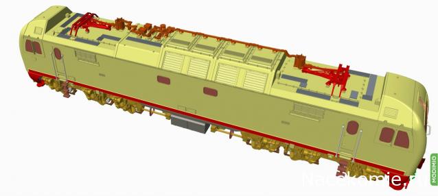 Наши поезда №ХХ - Электровоз ЭП2К