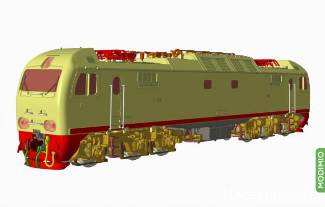 Наши поезда №ХХ - Электровоз ЭП2К