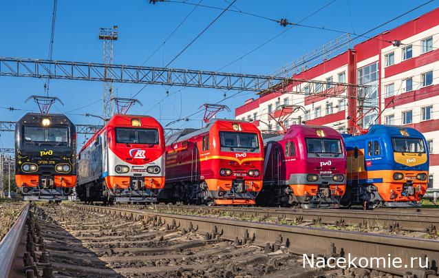 Наши поезда №ХХ - Электровоз ЭП2К