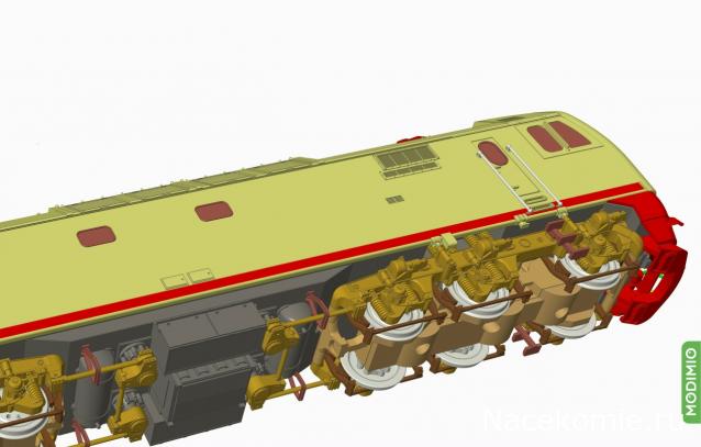 Наши поезда №ХХ - Электровоз ЭП2К
