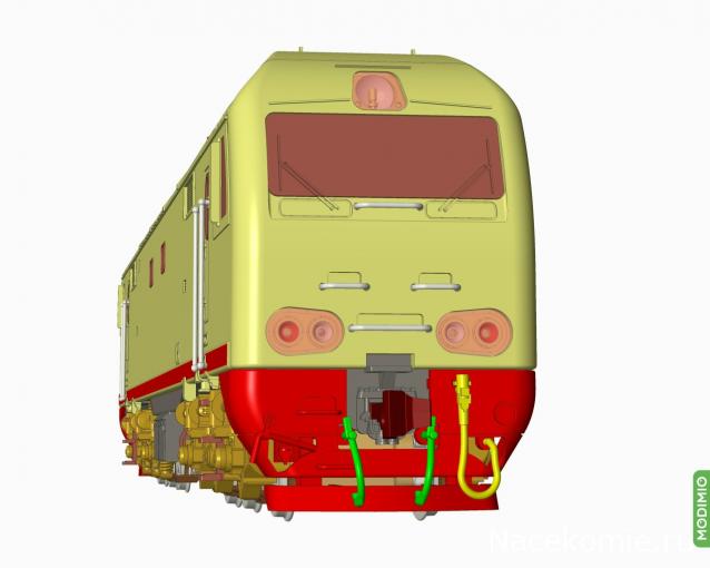 Наши поезда №ХХ - Электровоз ЭП2К