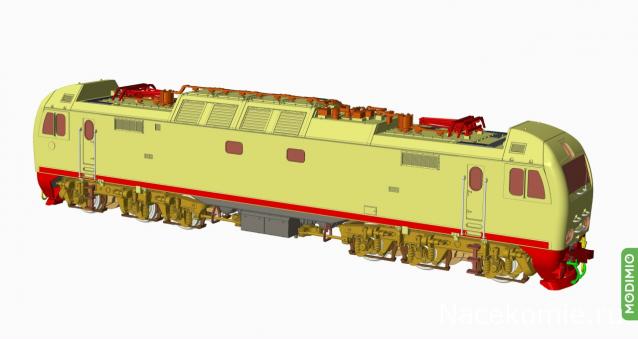 Наши поезда №ХХ - Электровоз ЭП2К