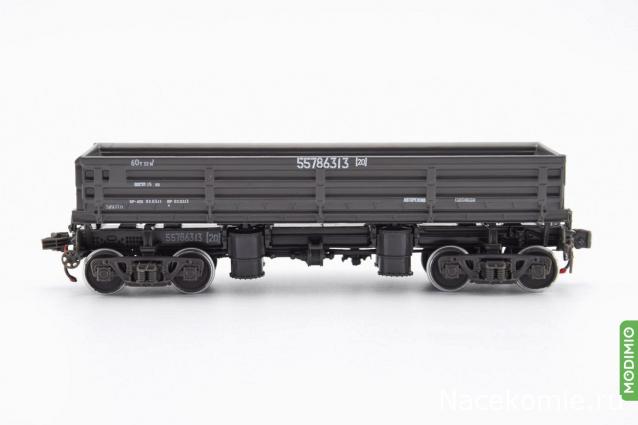 Наши поезда. Спецвыпуск №06 - 4-осный вагон-самосвал, модели 31-656