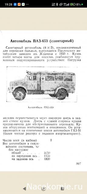 Легендарные Грузовики СССР №124 - ПАЗ-653 (51)