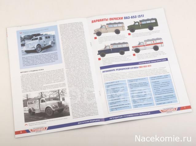 Легендарные Грузовики СССР №124 - ПАЗ-653 (51)