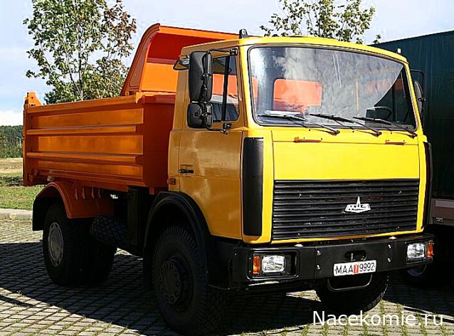 Легендарные Грузовики СССР №126 - МАЗ-5551 самосвал