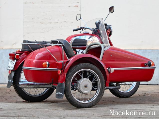 Наши Мотоциклы № 91. Jawa 350/634 с коляской Velorex 562