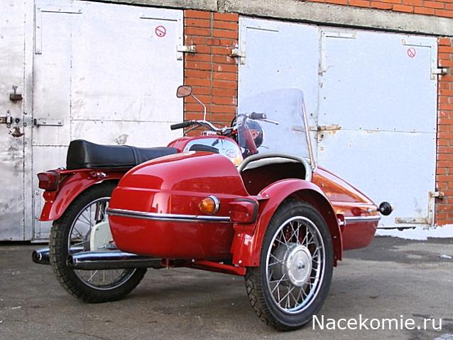 Наши Мотоциклы № 91. Jawa 350/634 с коляской Velorex 562