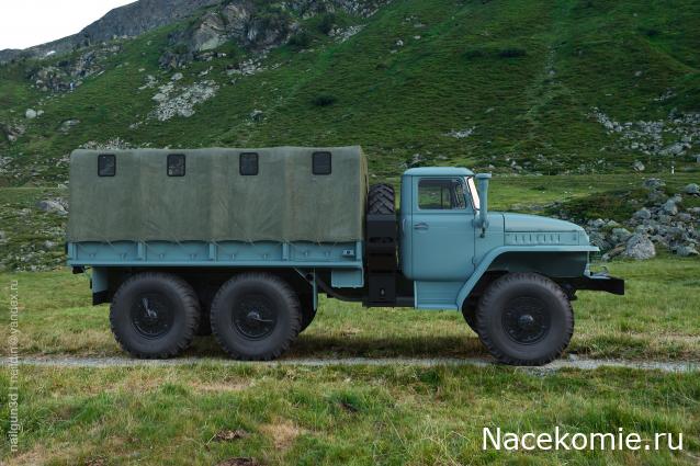 Легендарные Грузовики СССР ЛГ № 130 - Урал-375