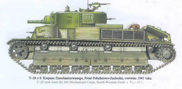 Русские танки №15 - Т-28
