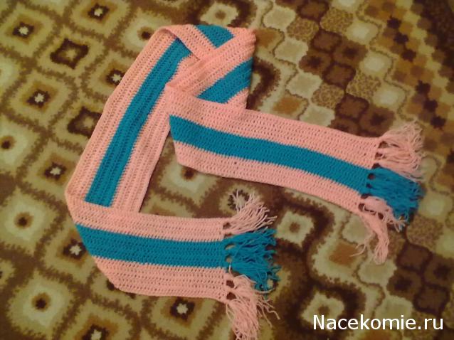 Чудесный крючок №1: туника, подушки, шарф