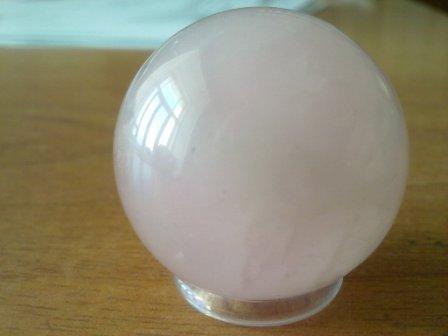 Энергия камней №2 Розовый Кварц (Сфера) фото, обсуждение