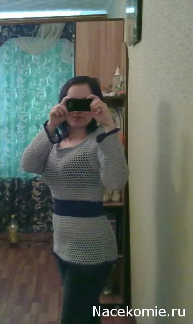 Чудесный крючок №1: туника, подушки, шарф