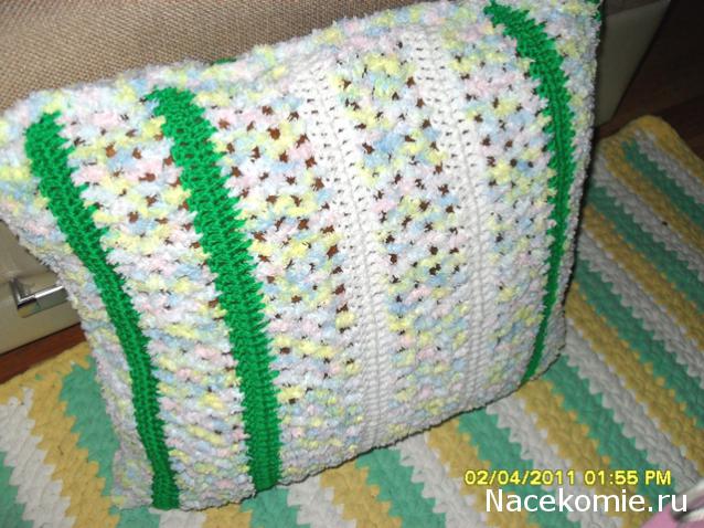 Чудесный крючок №1: туника, подушки, шарф