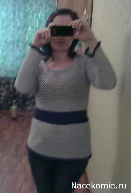 Чудесный крючок №1: туника, подушки, шарф