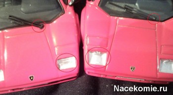 Суперкары lamborghini countach сравнение тестовой и основной серии 