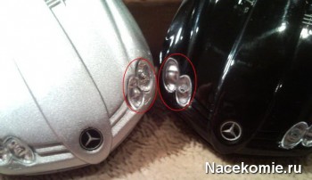 Суперкары сравнение тестовой и основной серии Выпуск №3 mercedes mclaren slr