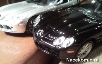 Суперкары сравнение тестовой и основной серии Выпуск №3 mercedes mclaren slr