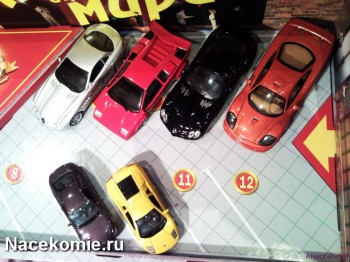Модели Лучшие автомобили мира (Эксмо) и Суперкары (Деагостини)