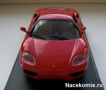 Модель из тестовой серии Ferrari Collection