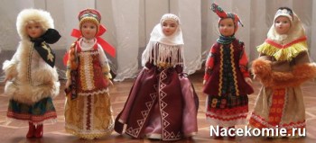 Куклы из тестового выпуска - Куклы в народных костюмах Куклы из тестового выпуска - Куклы в народных костюмах