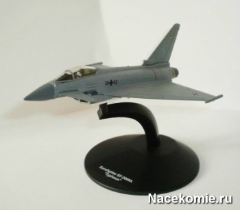 Модель самолёта Еврофайтер EF-2000A "Тайфун" из коллекции