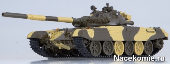 Модель Танка Т-72А из 1-го выпуска